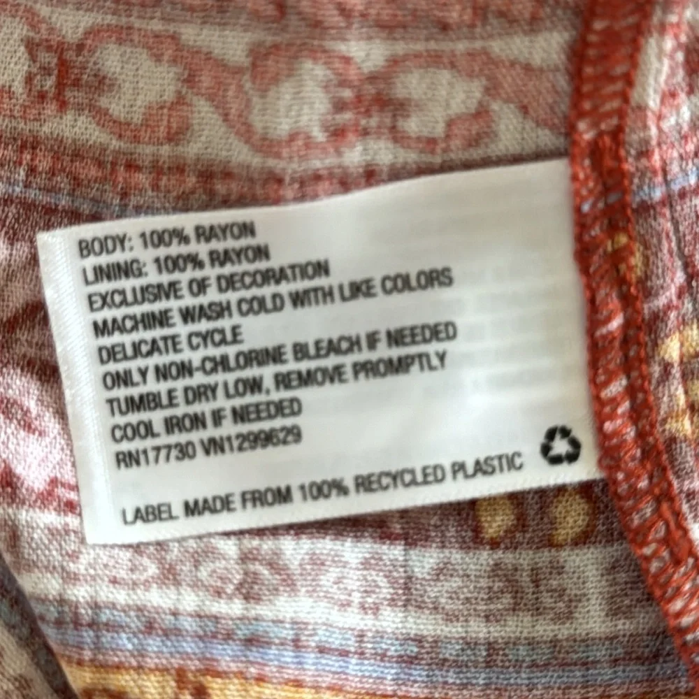 Boho tunic Dress with tassel tie - Picture 7 of 7